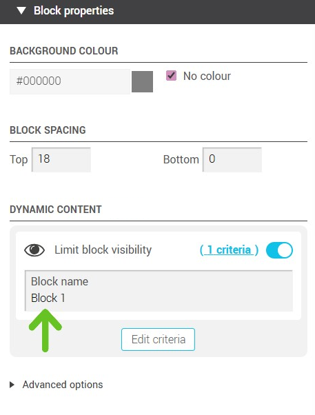 Customize your block name