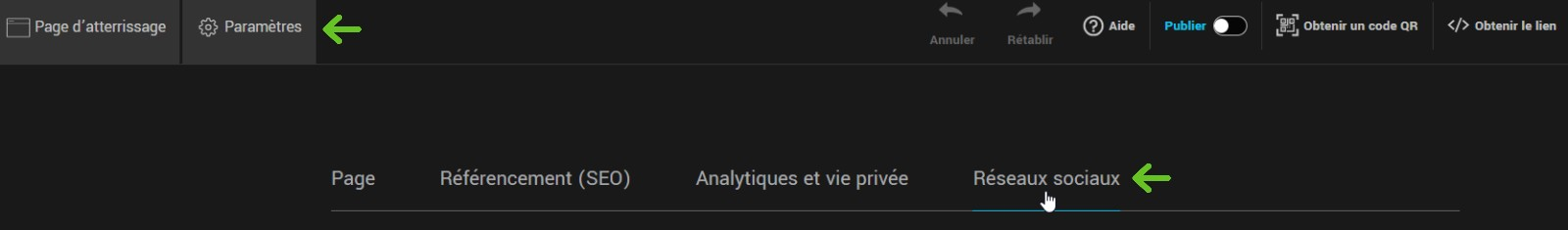 R&eacute;seaux sociaux