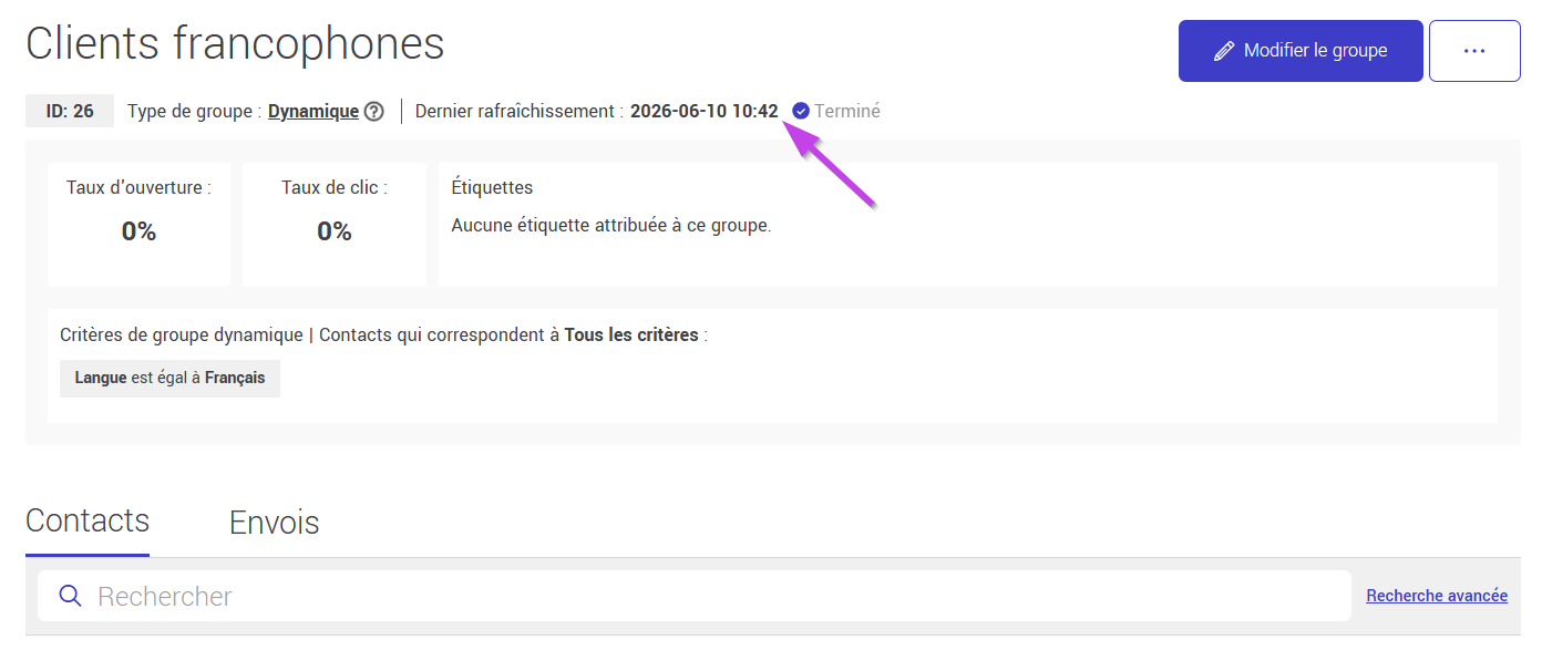 Dernier rafraîchissement